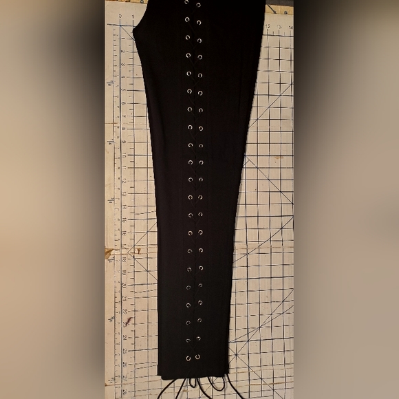 🔥NEW JVINI Jeggings Black Women US Large - Picture 7 of 14